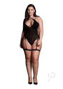 Le Desir Shade Metis Xvi Body With Garter And Crossed...