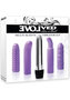 Multi Sleeve Vibrator (4 Piece Kit) - Purple